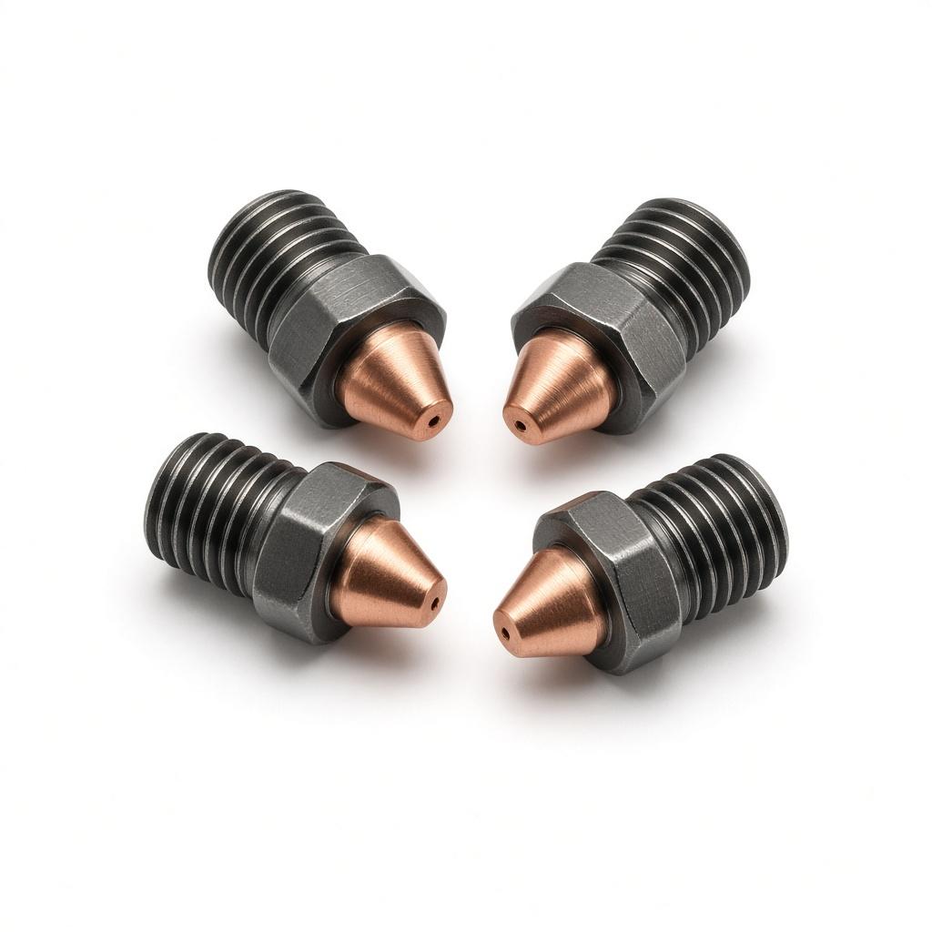 Budget hardened nozzles